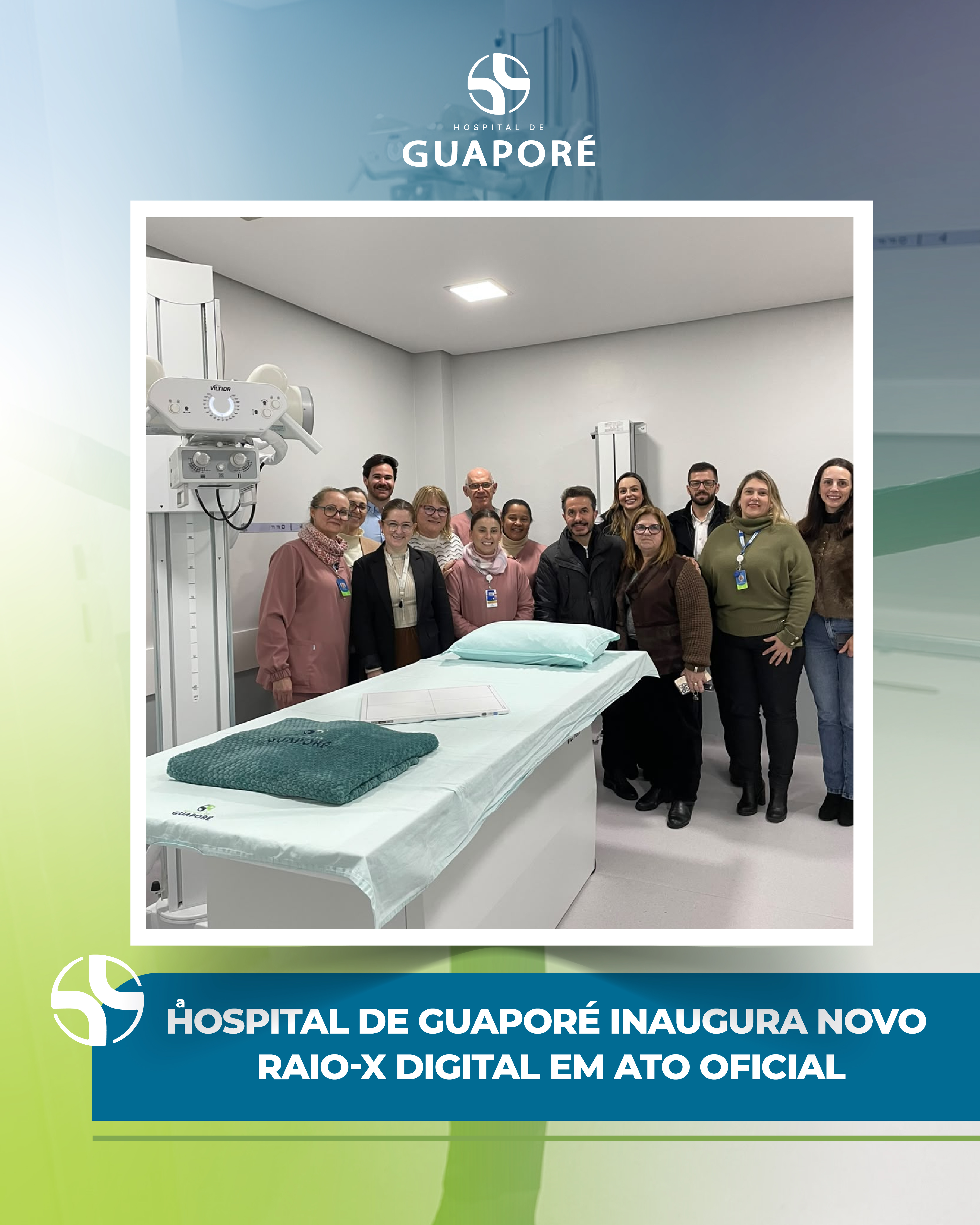 HOSPITAL DE GUAPORÉ INAUGURA NOVO RAIO-X DIGITAL EM ATO OFICIAL