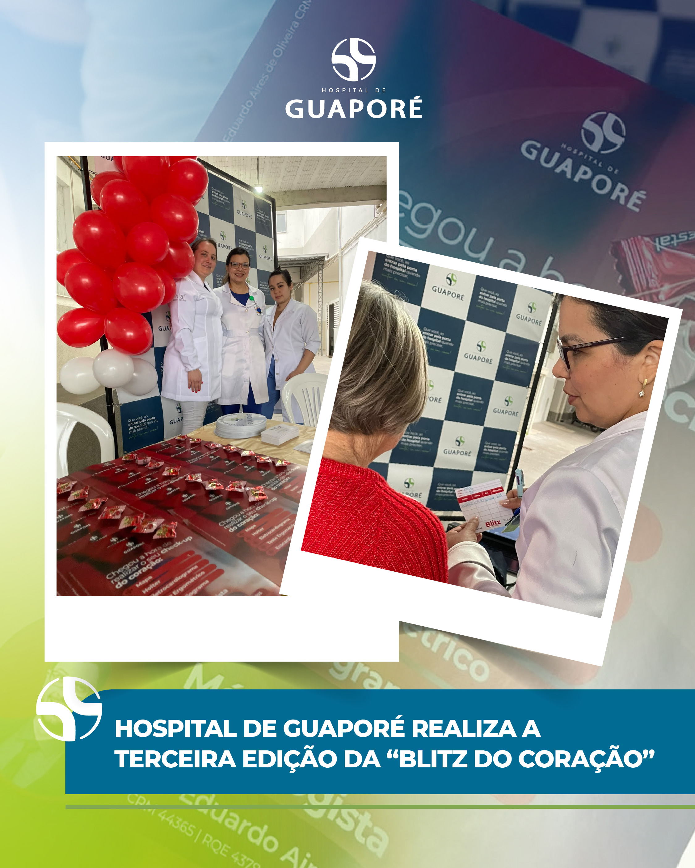 Hospital de Guaporé realiza a terceira edição da “Blitz do Coração”